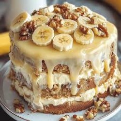 Banana Walnut Cake