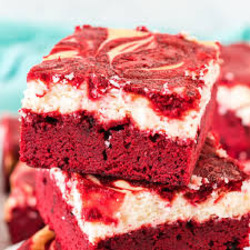 Red Velvet Cream Cheese Brownie